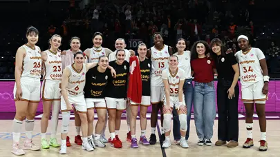 Galatasaray 73 sayı farkla kazandı
