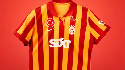 Galatasaray derbiye özel formasıyla çıkıyor