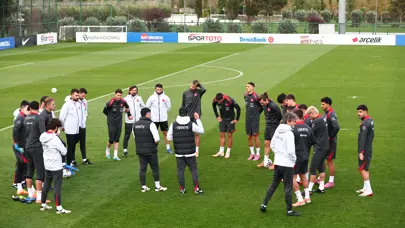 A Milli Takım'da Gürcistan hazırlıkları başladı: Berke Özer yerine yeni isim dahil edildi