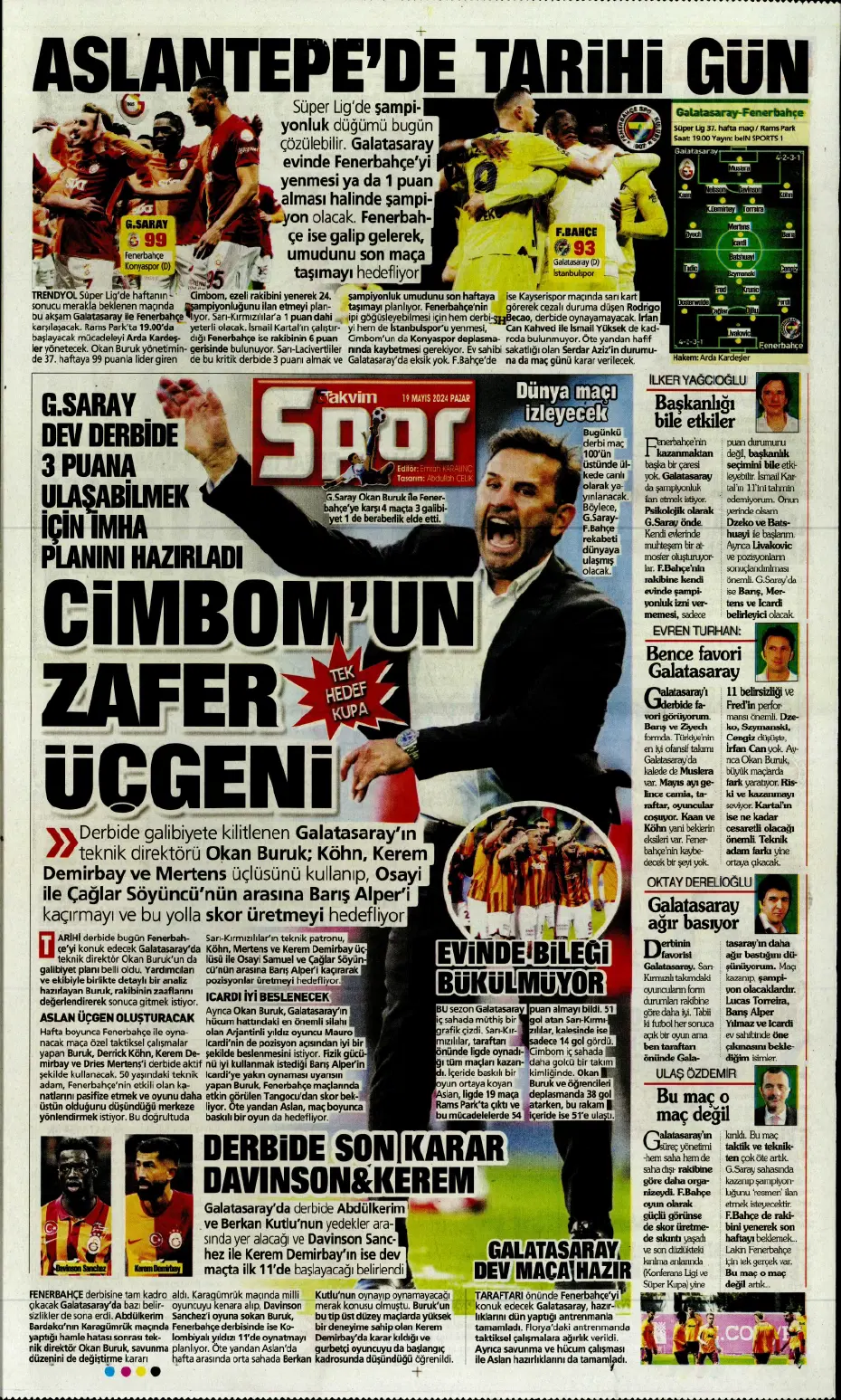 "Nefes kesecek sezon finali" | Sporun Manşetleri - 27