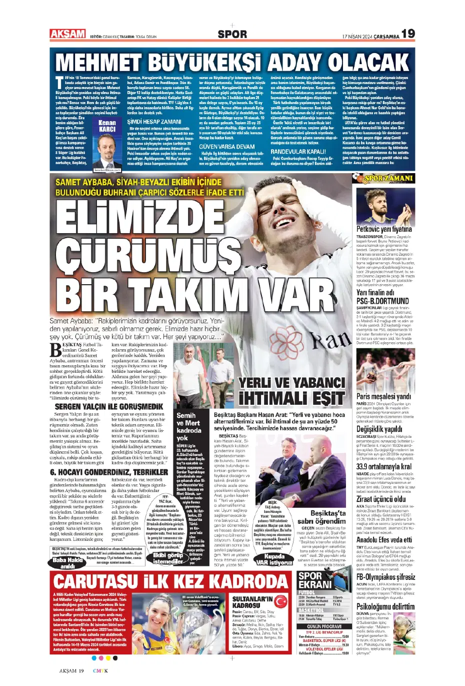 "Fenerbahçe ve Galatasaray'ın Barreiro kapışması" | Sporun manşetleri - 4