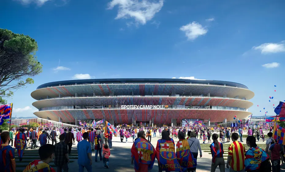 Camp Nou'da yenileme çalışmaları başladı - 5 Camp Nou'da yenileme çalışmaları başladı - 5