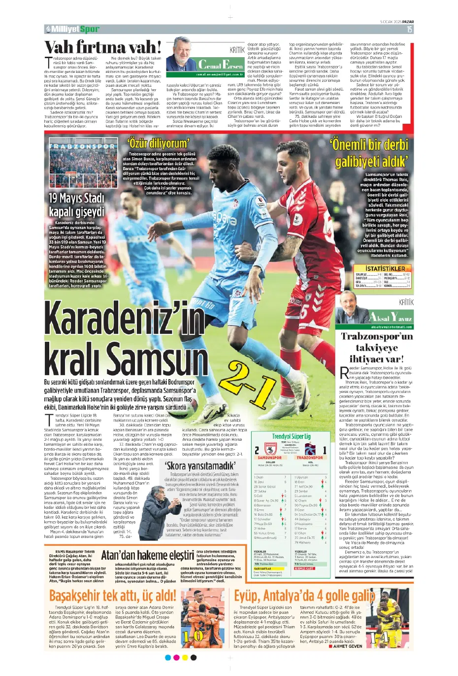 "31 milyon euroluk stoper Fenerbahçe'ye" | Sporun manşetleri - 17