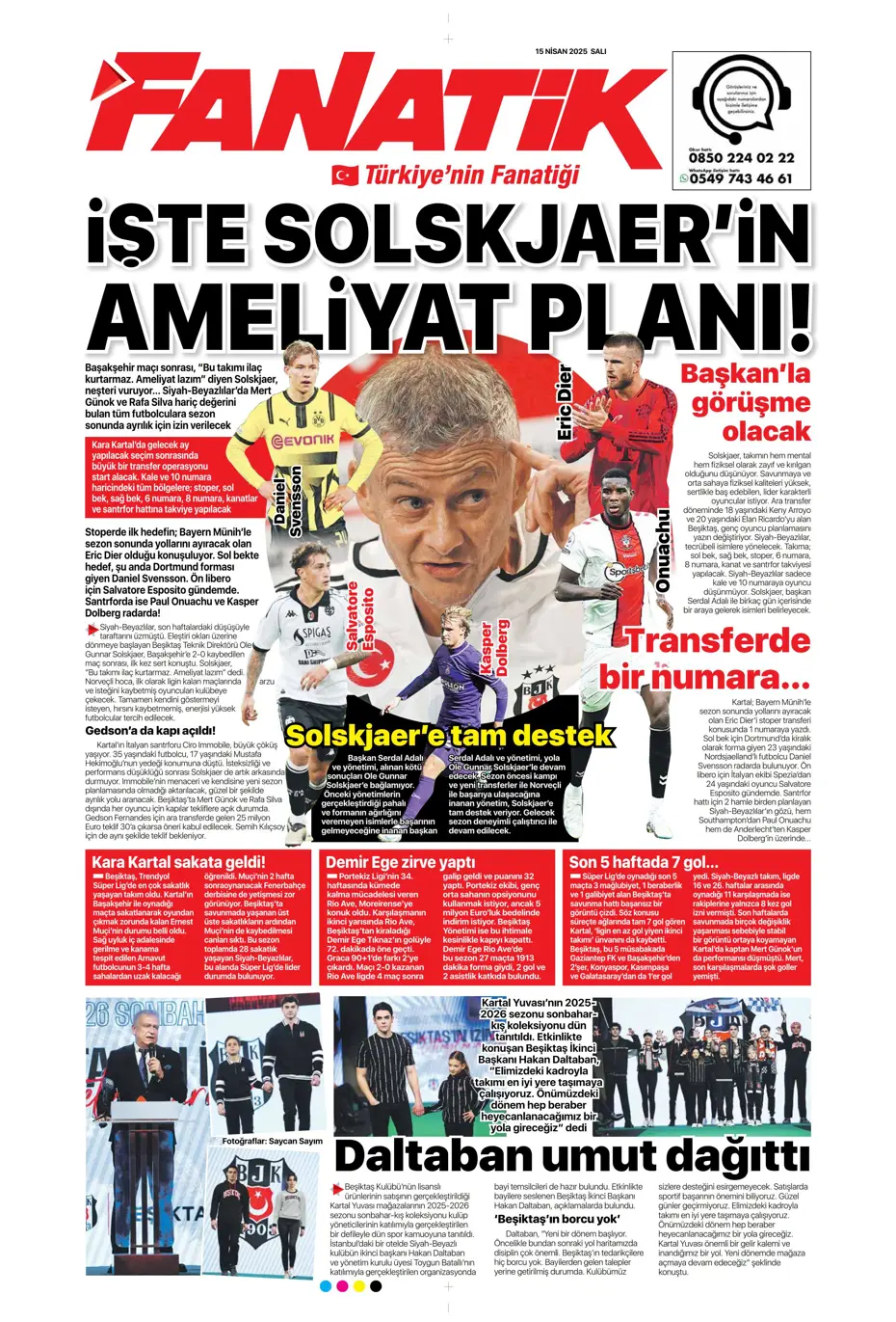 "Aslan'da De Bruyne hazırlığı" | Sporun manşetleri - 8 "Aslan'da De Bruyne hazırlığı" | Sporun manşetleri - 8