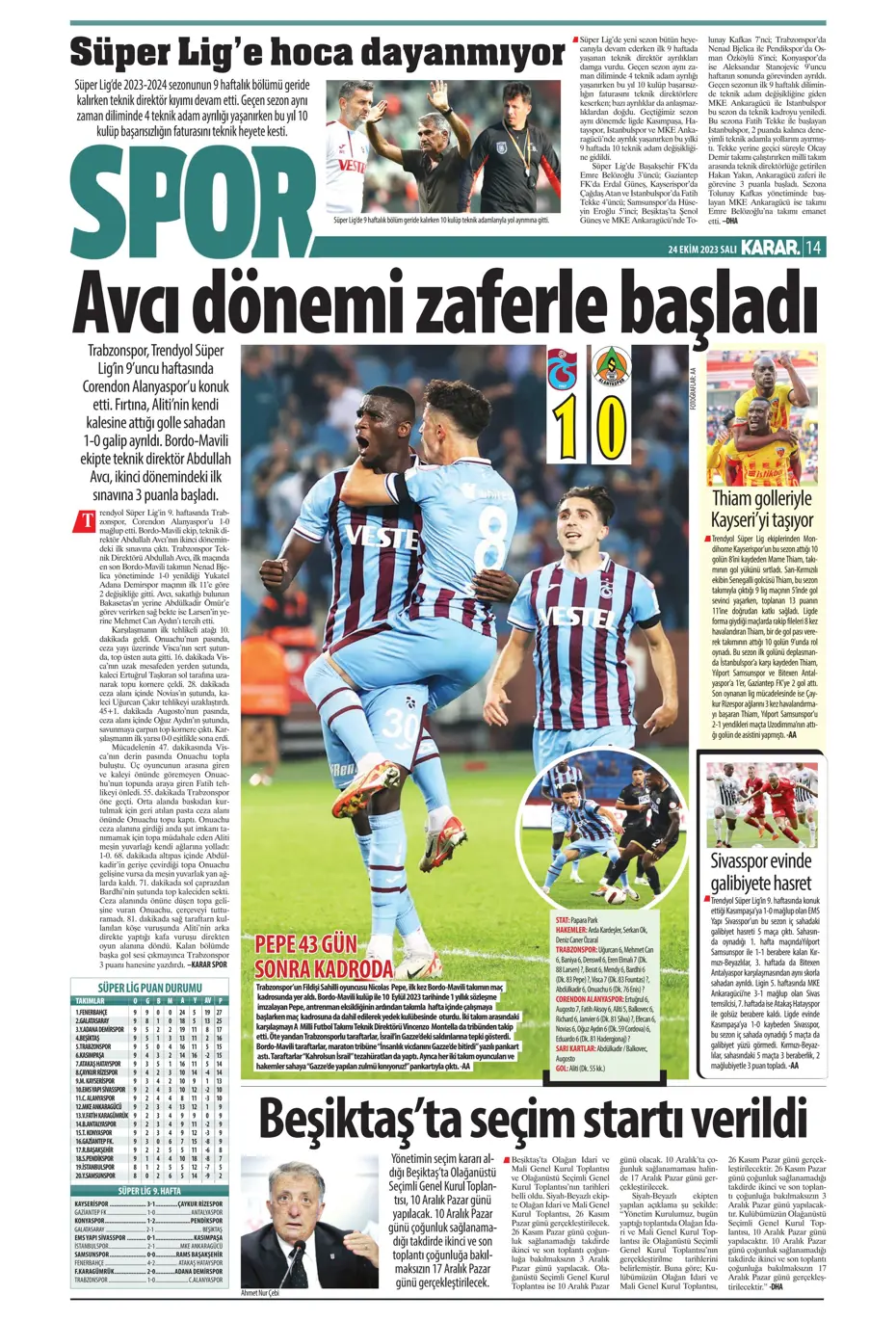 "Yine destan gecesi olsun" | Sporun Manşetleri - 24