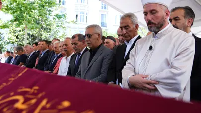 Adnan Polat'ın babası İbrahim Polat son yolculuğuna uğurlandı