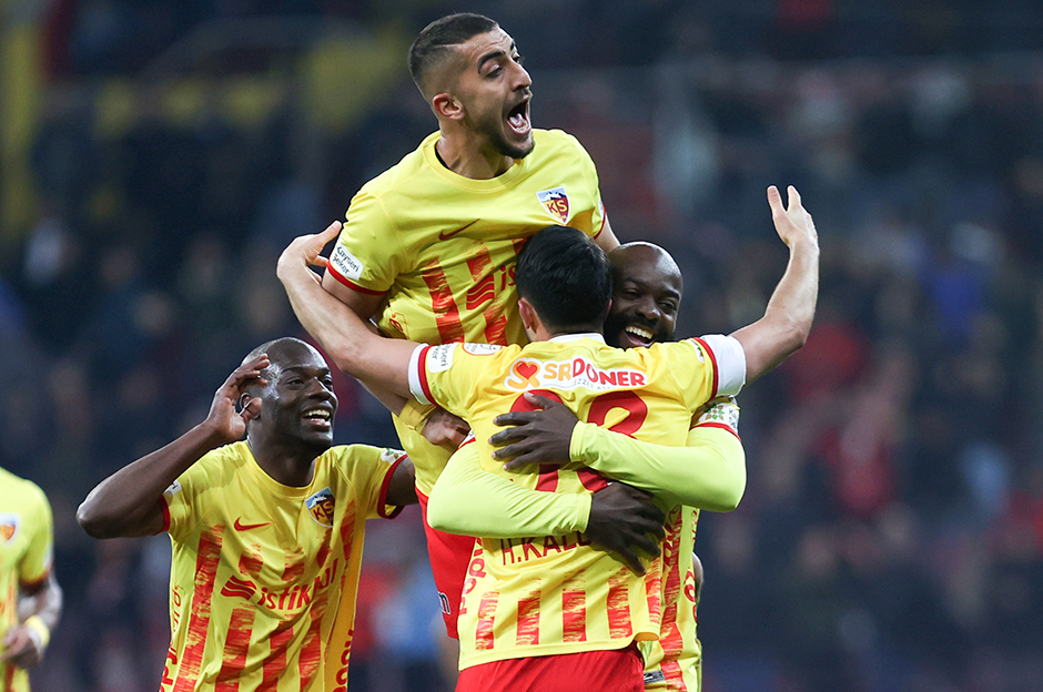 Kayserispor'un zirve inadı: 7 maçlık yenilmezlik serisi