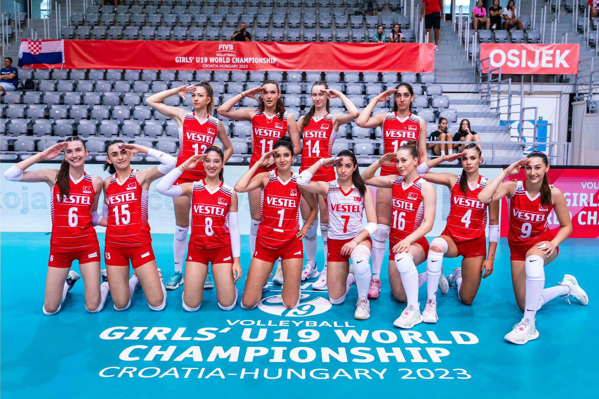 19 yaş altı voleybol milli takımı, Dünya Şampiyonası'nda yarı finalde