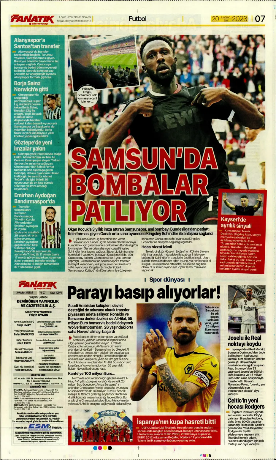 "Bekle bizi Almanya" | Sporun Manşetleri - 4