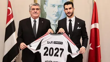 Beşiktaş'tan Necip Uysal'a yeni sözleşme