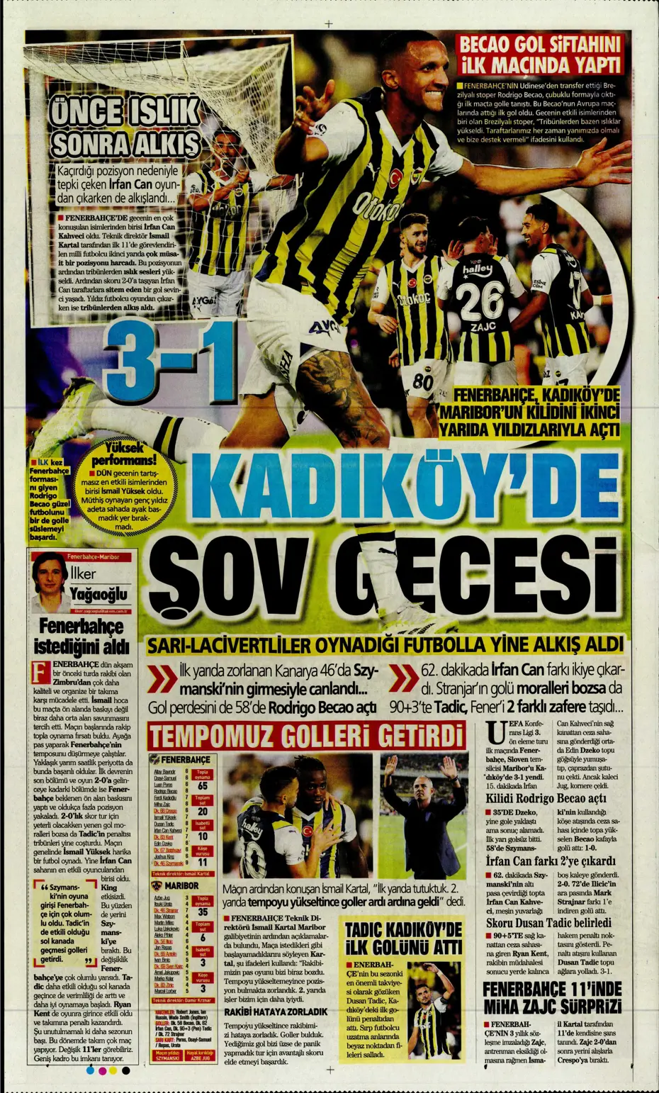 "Cengiz Ünder için yeni görüşme" | Sporun manşetleri (11 Ağustos 2023) - 39 "Cengiz Ünder için yeni görüşme" | Sporun manşetleri (11 Ağustos 2023) - 39