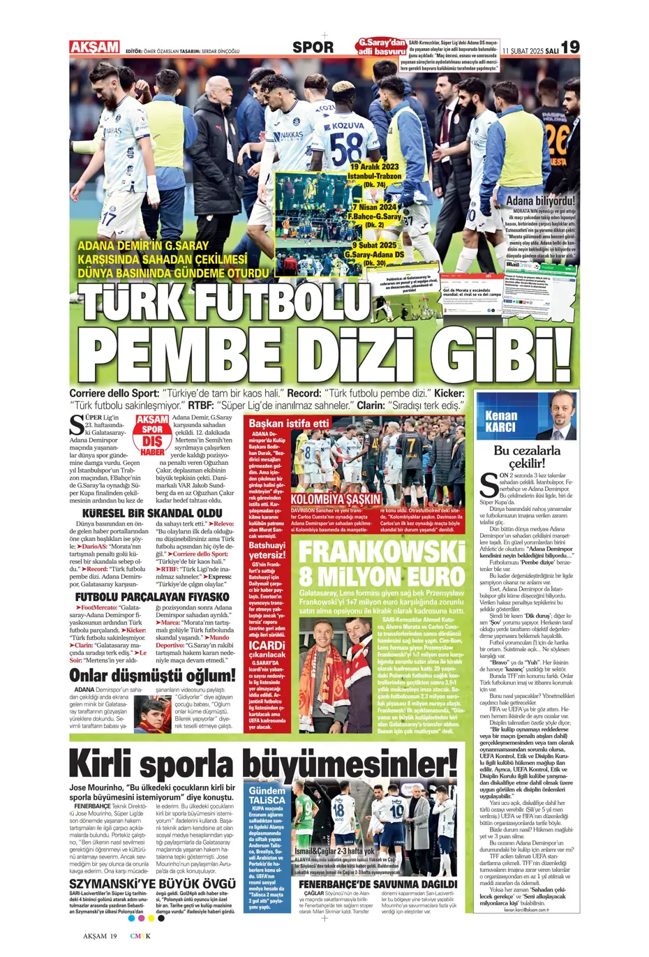 "Sezon sonu Fati" | Sporun manşetleri - 3