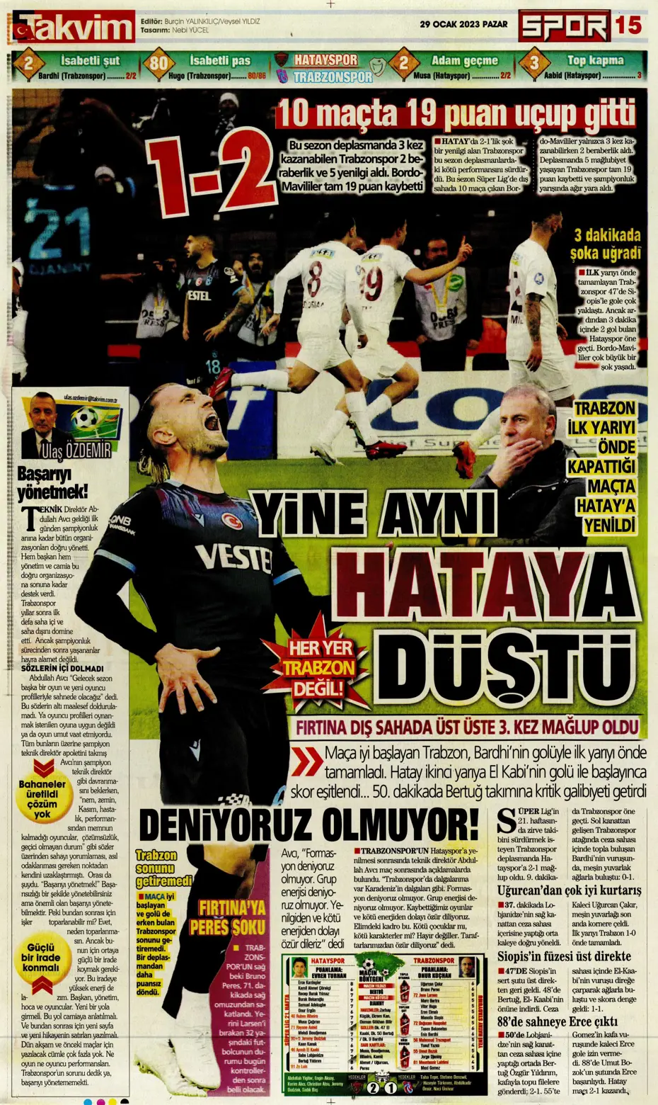 Sporun Manşetleri (29 Ocak 2023) - 47