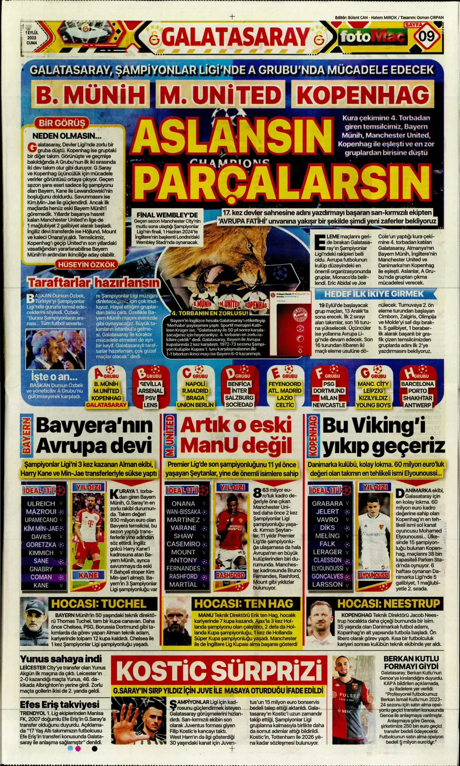 "Sergio Ramos'a '2 Eylül'e kadar cevabını ver' resti" | Sporun manşetleri (1 Eylül 2023) - 20 "Sergio Ramos'a '2 Eylül'e kadar cevabını ver' resti" | Sporun manşetleri (1 Eylül 2023) - 20