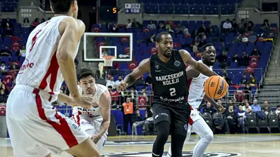 Bahçeşehir Koleji erteleme maçını 1 sayıyla kaybetti