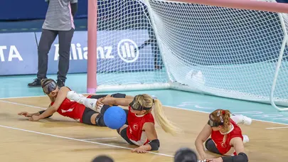 Golbol Kadın Milli Takımı yarı finalde
