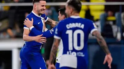 Atletico Madrid rakibinin 9 maçlık serisini bitirdi