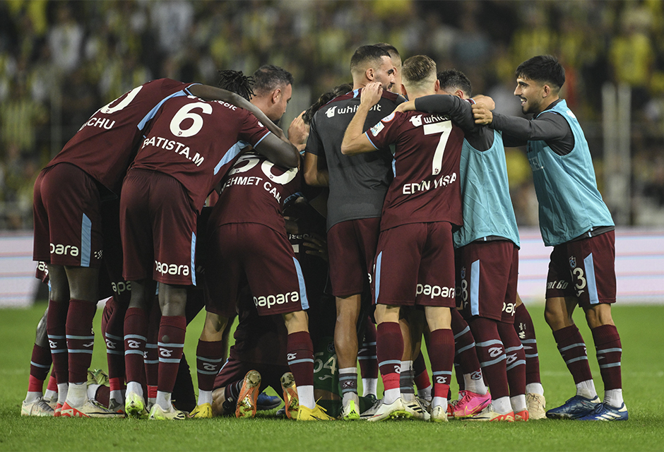 Trabzonsporlu futbolcular galibiyeti değerlendirdi