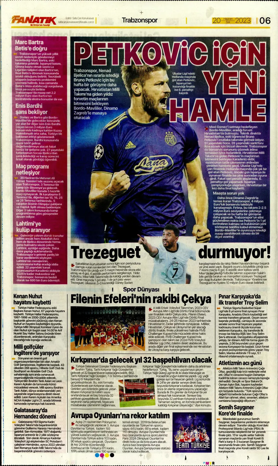 "Bekle bizi Almanya" | Sporun Manşetleri - 7