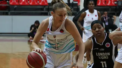 Melikgazi Kayseri Basketbol çeyrek final ilk maçında kaybetti