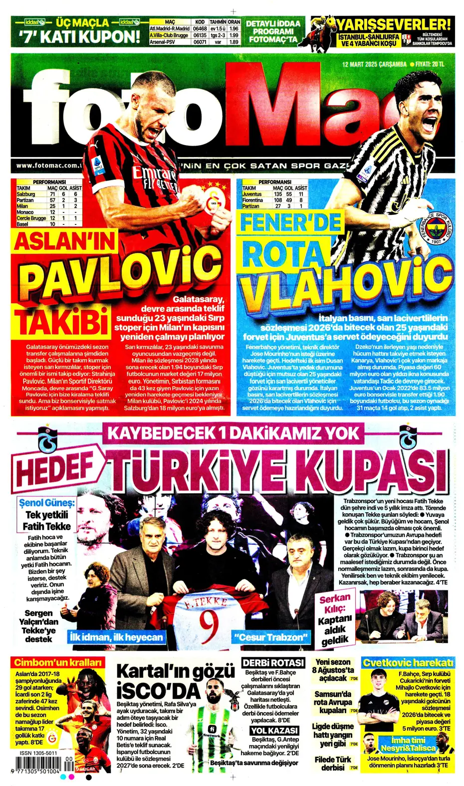 "Mourinho'nun Rangers stratejisi" | Sporun manşetleri - 10