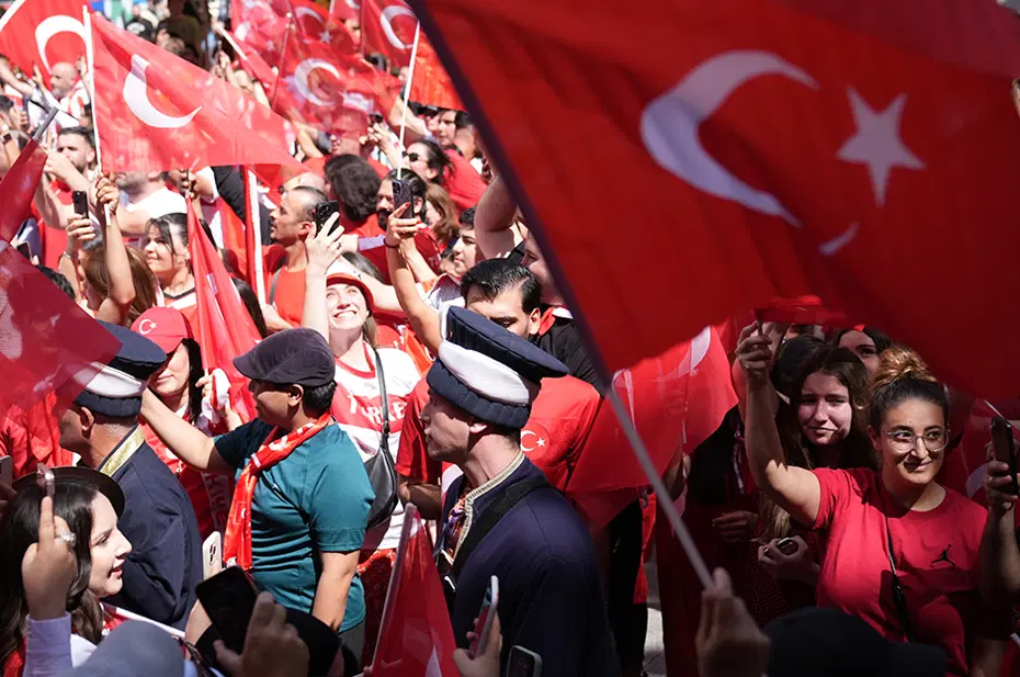 Tarihi maç öncesi Berlin'de büyük coşku, A Milli Takım'a büyük destek - 7