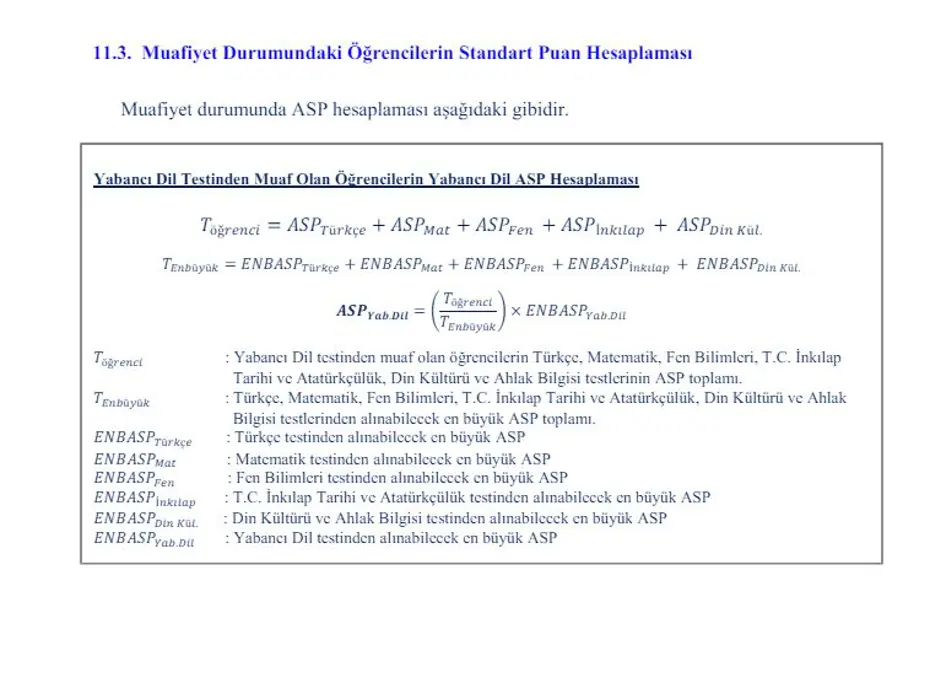 LGS puan hesaplama ekranı 2024 | MEB Liselere Geçiş Sınavı (LGS) puan hesaplama nasıl yapılır? - 5