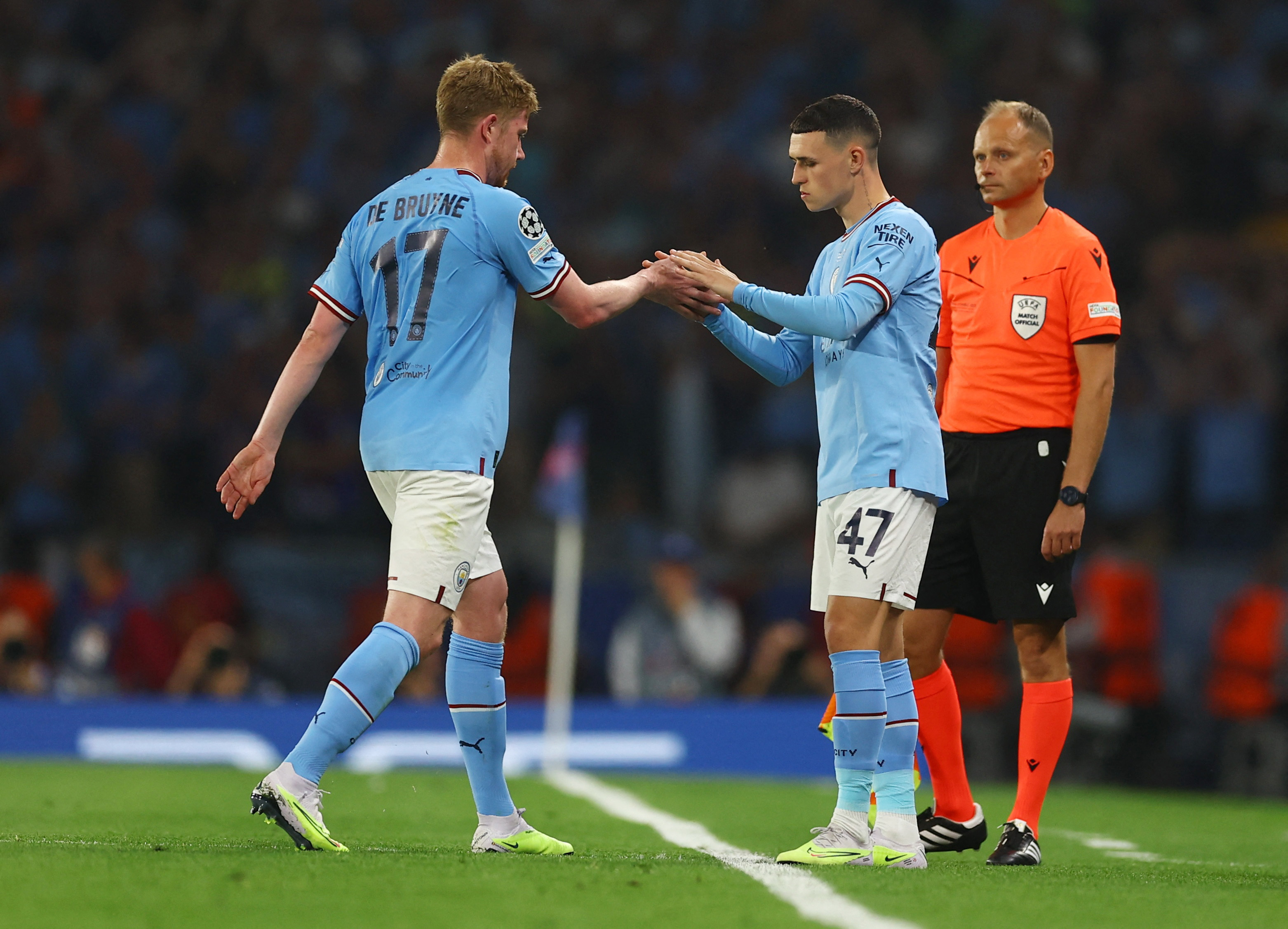Kevin De Bruyne maça devam edemedi
