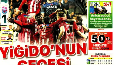 "Yiğido'nun gecesi" | Sporun manşetleri (21 Nisan 2023)