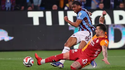 Trabzonspor-Galatasaray maçı sonunda ortalık karıştı