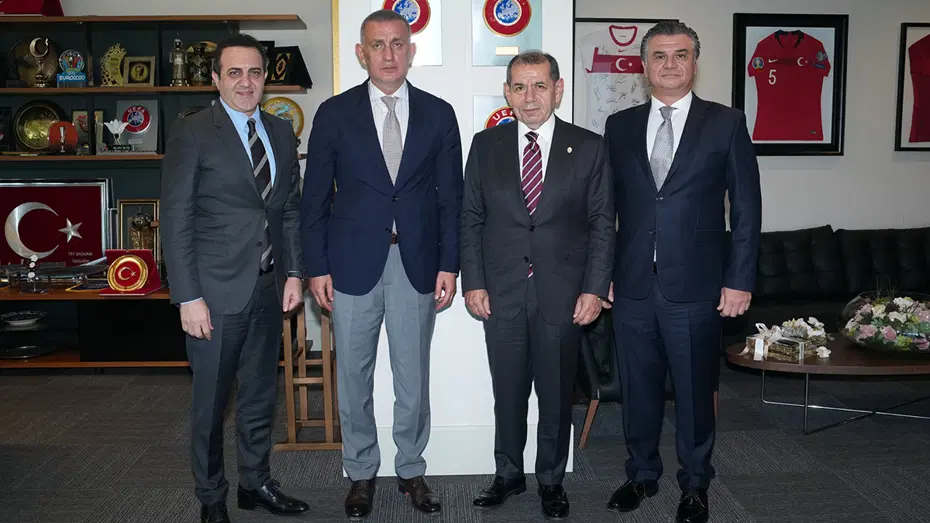 Dursun Özbek'ten İbrahim Hacıosmanoğlu'na ziyaret - 2 Dursun Özbek'ten İbrahim Hacıosmanoğlu'na ziyaret - 2