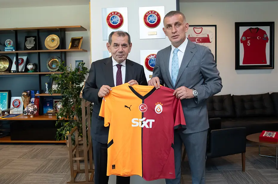 Dursun Özbek'ten İbrahim Hacıosmanoğlu'na ziyaret - 7
