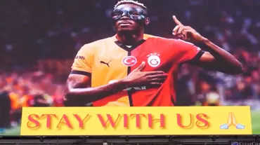 Galatasaraylı taraftarların Osimhen çılgınlığı New York'a taştı