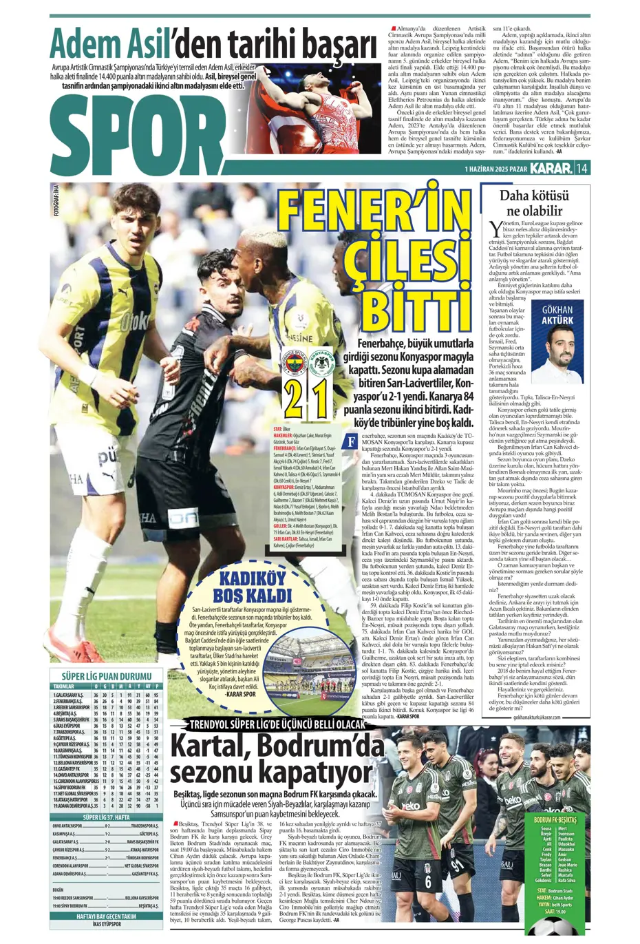 "Galatasaray'dan Lewandowski bombası" | Sporun manşetleri - 19