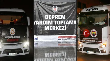 "Üç Büyükler"in statları yardım merkezine dönüştü