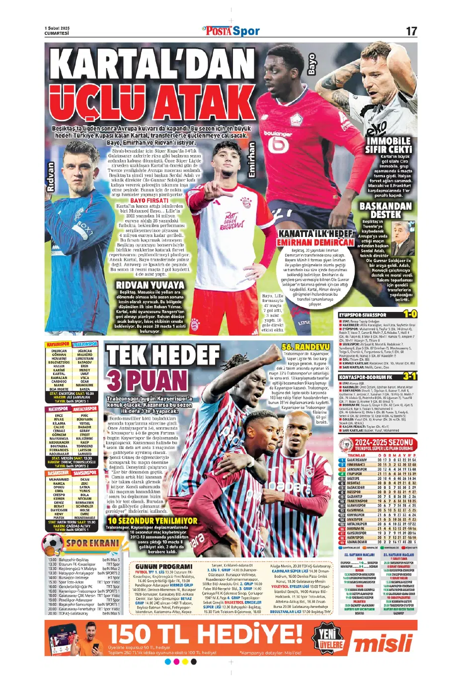 "Morata geliyor" | Sporun manşetleri - 17