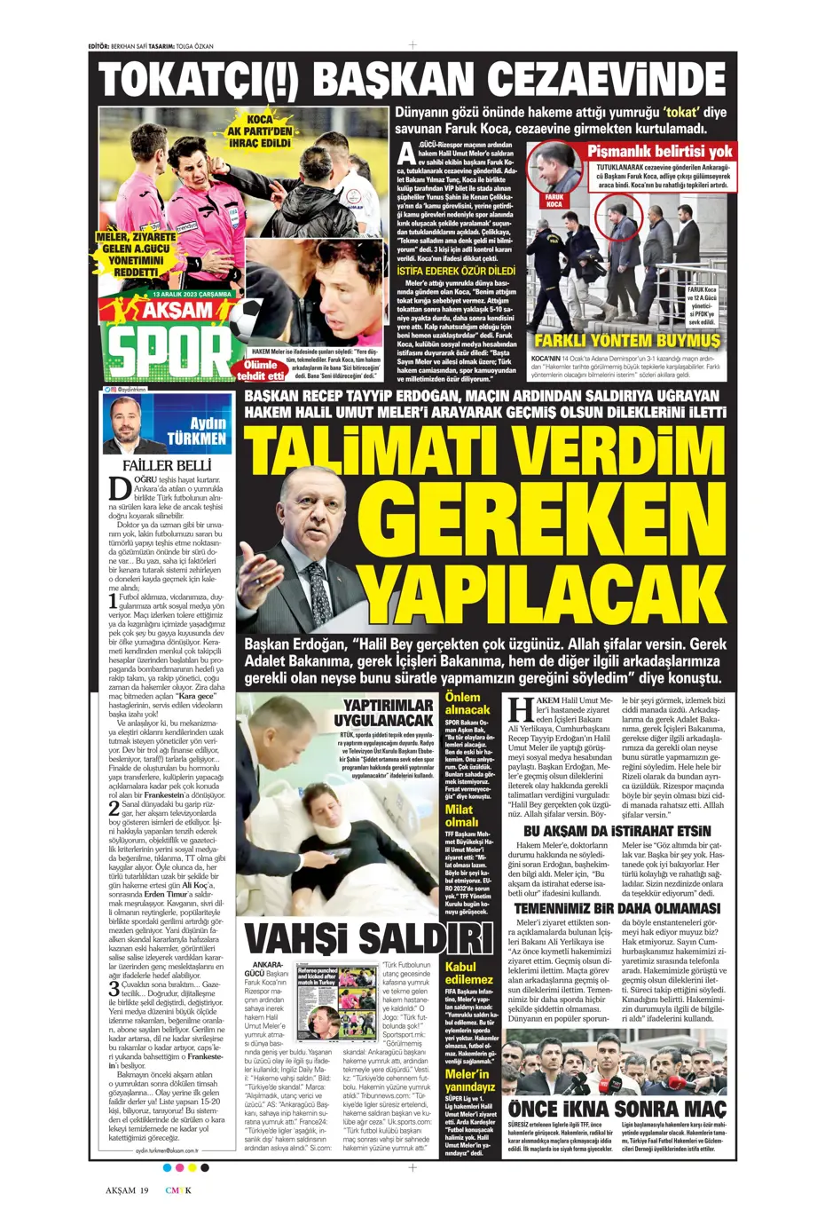 "Aslan'ın yeni yeri Avrupa Ligi" | Sporun manşetleri (13 Aralık 2023) - 4