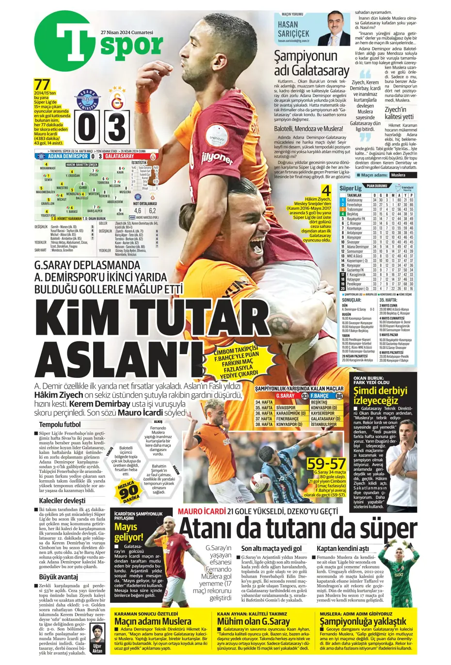 "Kadıköy'de dev kapışma" | Sporun Manşetleri - 39