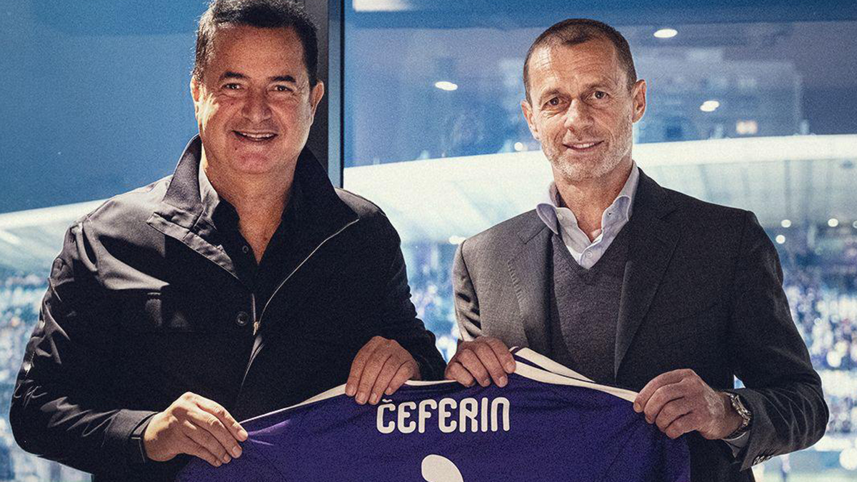 Aleksander Ceferin'den Acun Ilıcalı'ya ziyaret