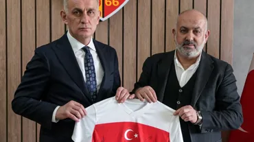 TFF Başkanı Hacıosmanoğlu'ndan Kayserispor'a ziyaret