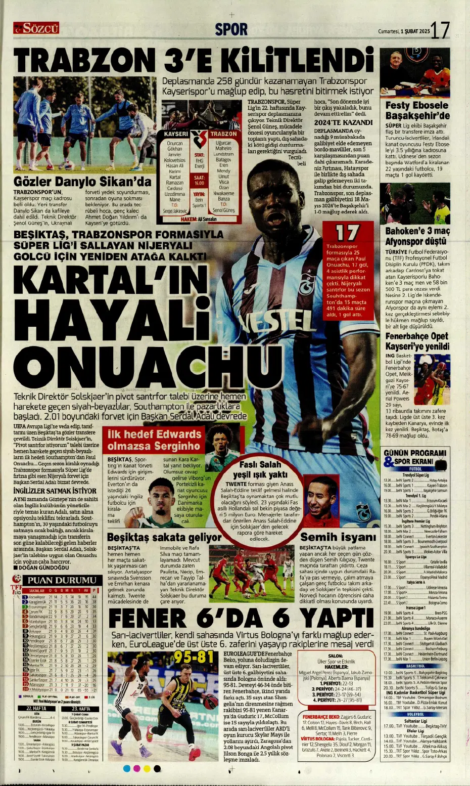 "Morata geliyor" | Sporun manşetleri - 22