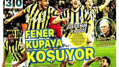 "Fenerbahçe kupaya koşuyor" | Sporun manşetleri (25 Mayıs 2023)