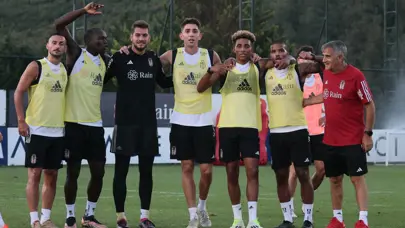 Beşiktaş, Neftçi Bakü maçının hazırlıklarını sürdürdü