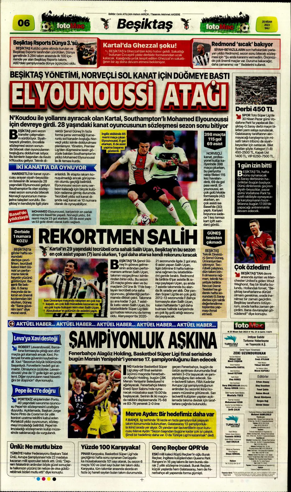 "Fenerbahçe fırsat tepti" | Sporun Manşetleri - 19 "Fenerbahçe fırsat tepti" | Sporun Manşetleri - 19