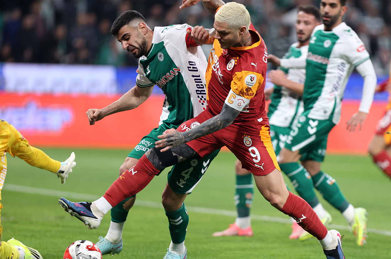 Trendyol Süper Lig'de 2025/26 sezonunun 23. hafta mücadelesinde Konyaspor ile Galatasaray karşı karşıya geldi. İlk yarısı golsüz eşitlikle tamamlanan maçın ikinci yarısının da büyük bir bölümü böyle geçilirken Konyaspor, 75'te Adil Demirbağ ve 81'de Blaz Kramer'in golleriyle sahadan 2-0'lık galibiyetle ayrıldı.