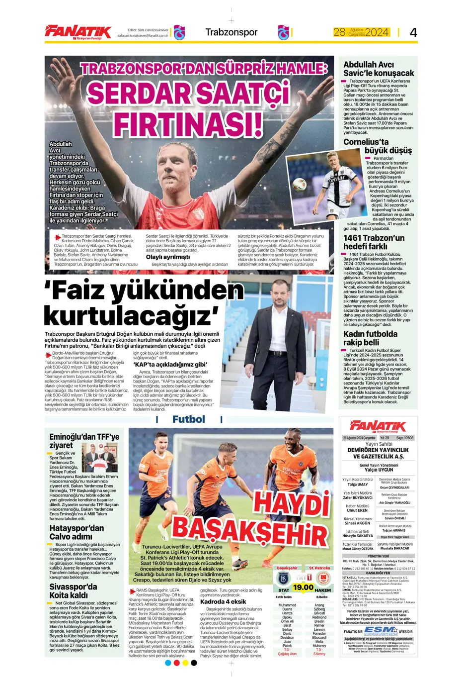 "Galatasaray'ın kabus gecesi" | Sporun manşetleri - 7