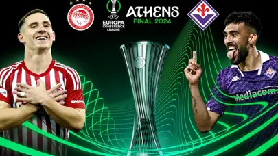 Olympiakos - Fiorentina maçı şifresiz mi, ne zaman? UEFA Konferans Ligi Finali 2024 hangi kanalda, saat kaçta? (İlk 11'ler)