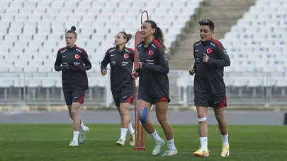A Milli Kadın Futbol Takımı, Slovenya maçının hazırlıklarını sürdürdü A Milli Kadın Futbol Takımı, Slovenya maçının hazırlıklarını sürdürdü