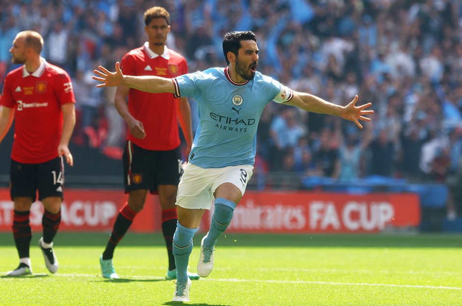 İZLE | İlkay Gündoğan attığı golle İngiltere tarihine geçti