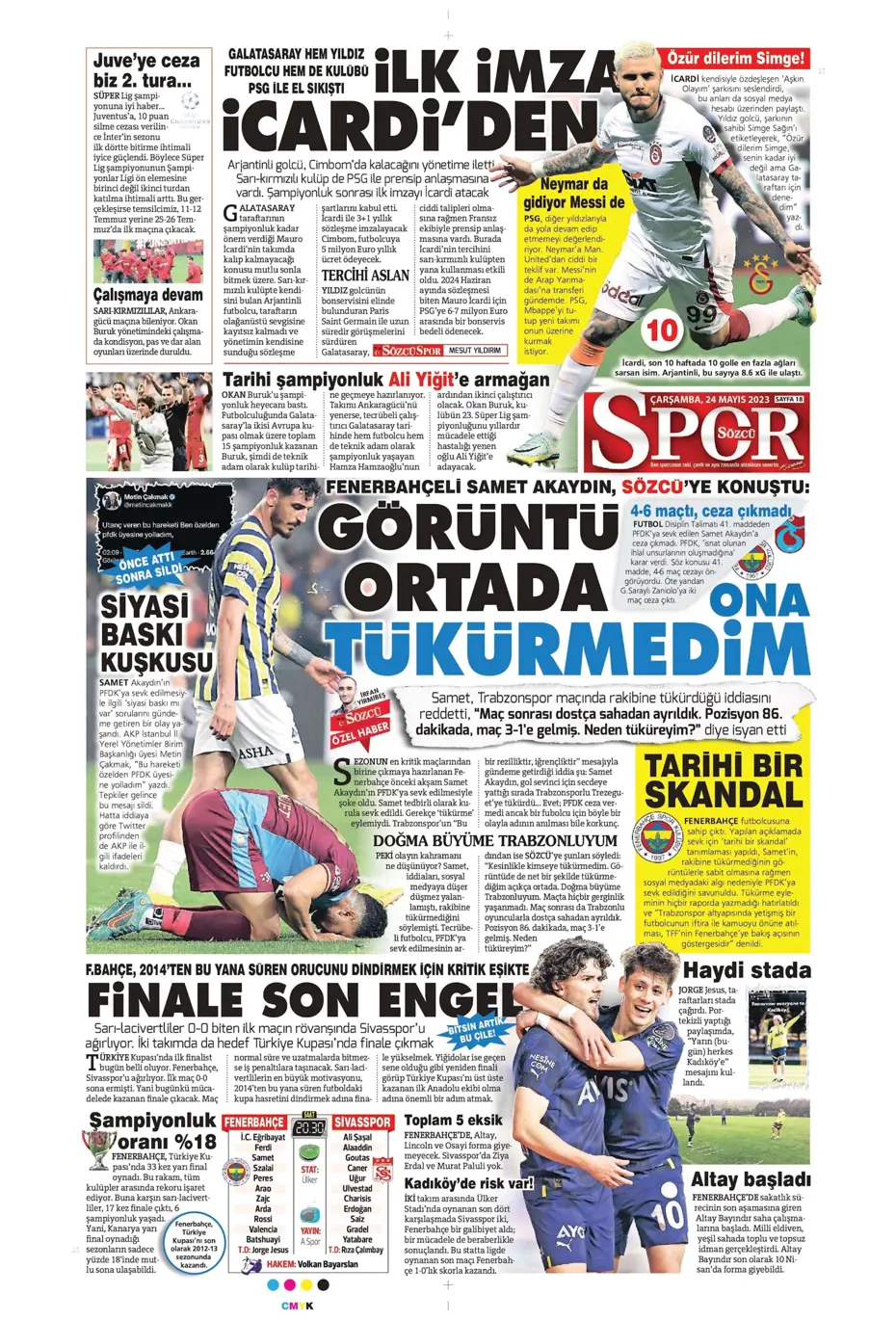 "Aslan'da taarruz başladı" | Sporun Manşetleri - 23